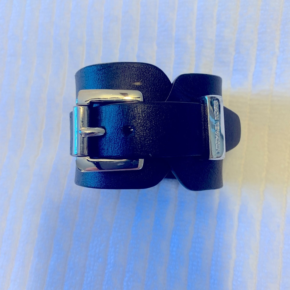 Michael Kors leather wrap bracelet